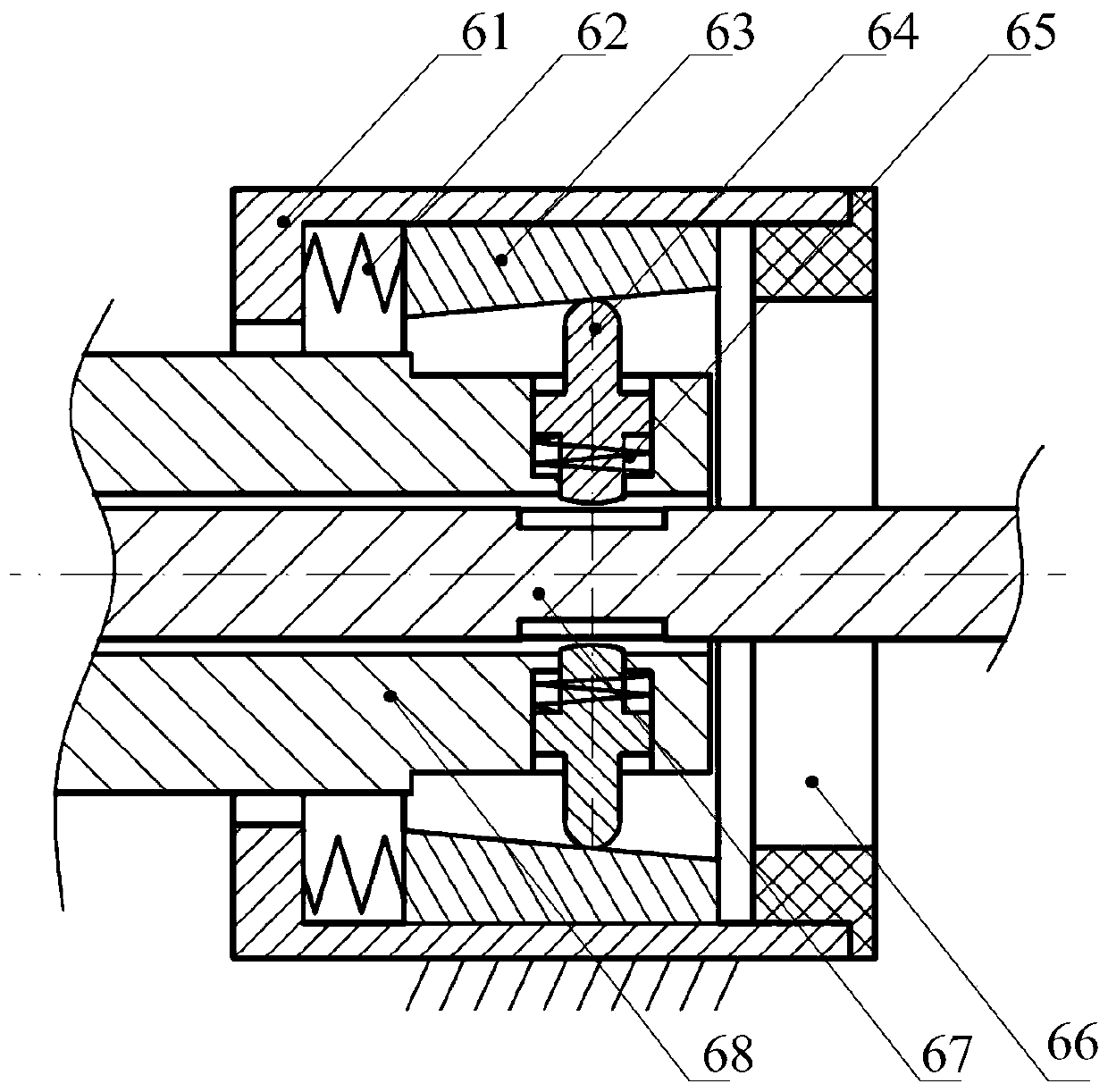 A clutch device for dual motors