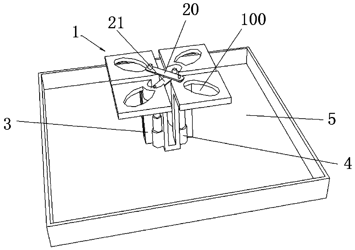 Antenna radiation device