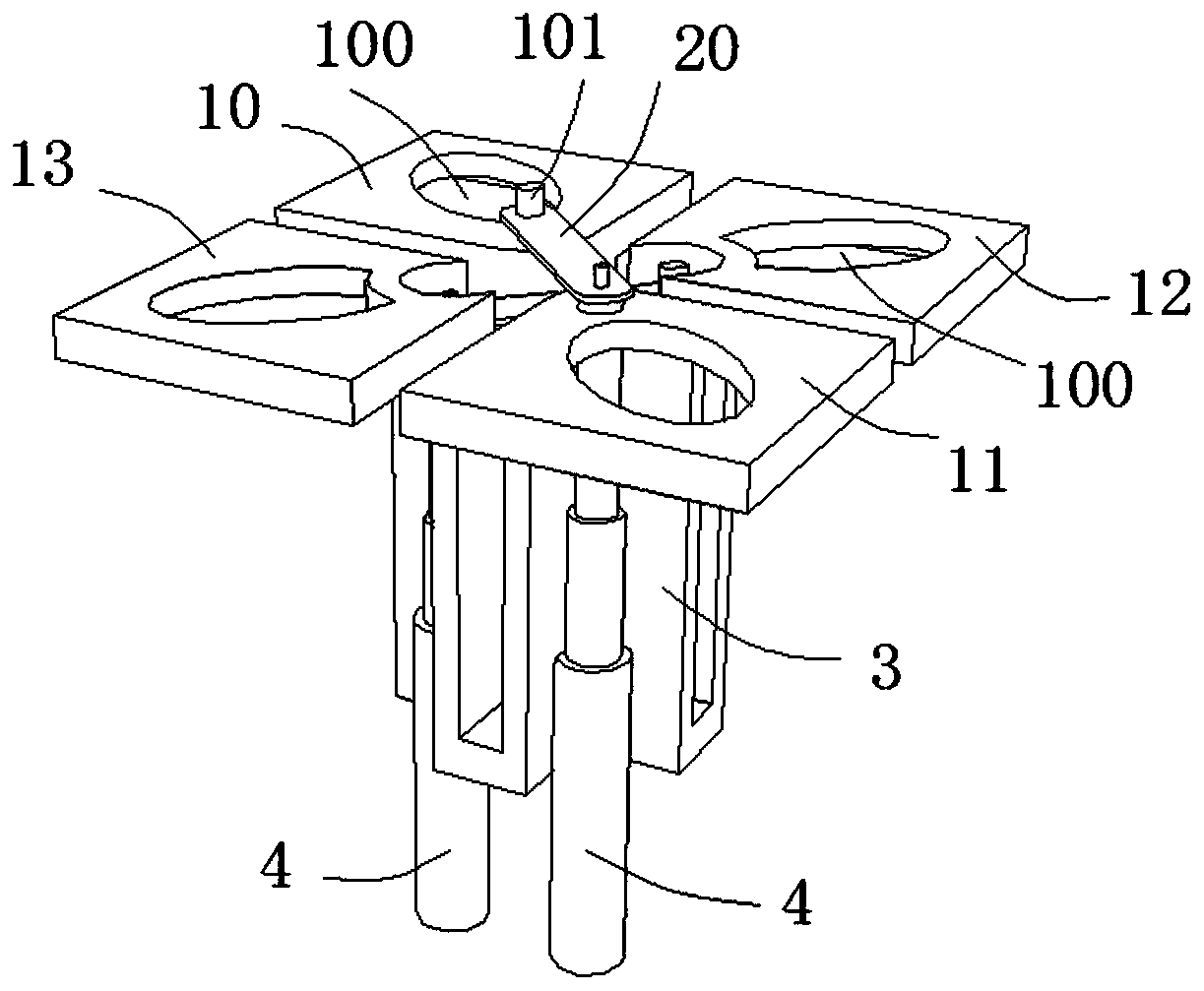 Antenna radiation device