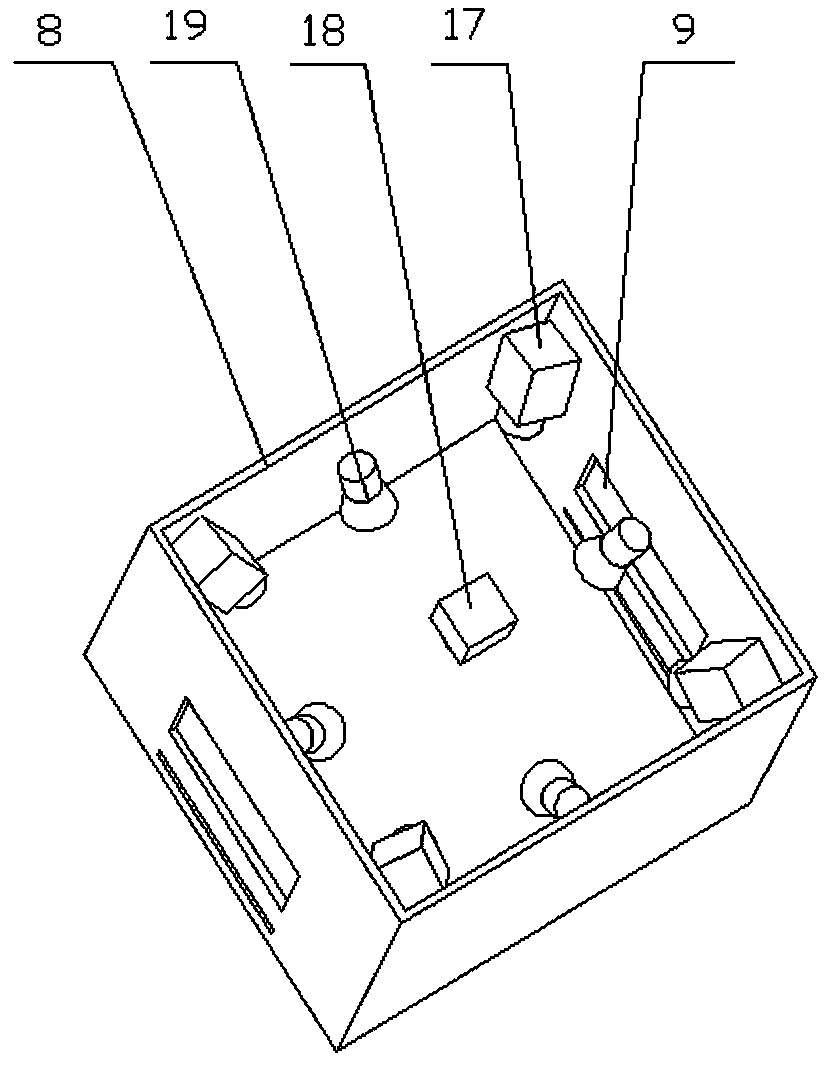 An apple primary selection grading device