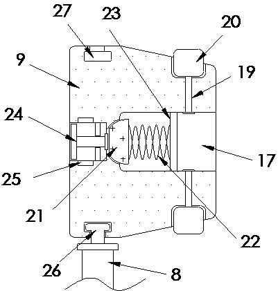 Water immersion type automobile exhaust pipe air tightness detection device and detection method thereof