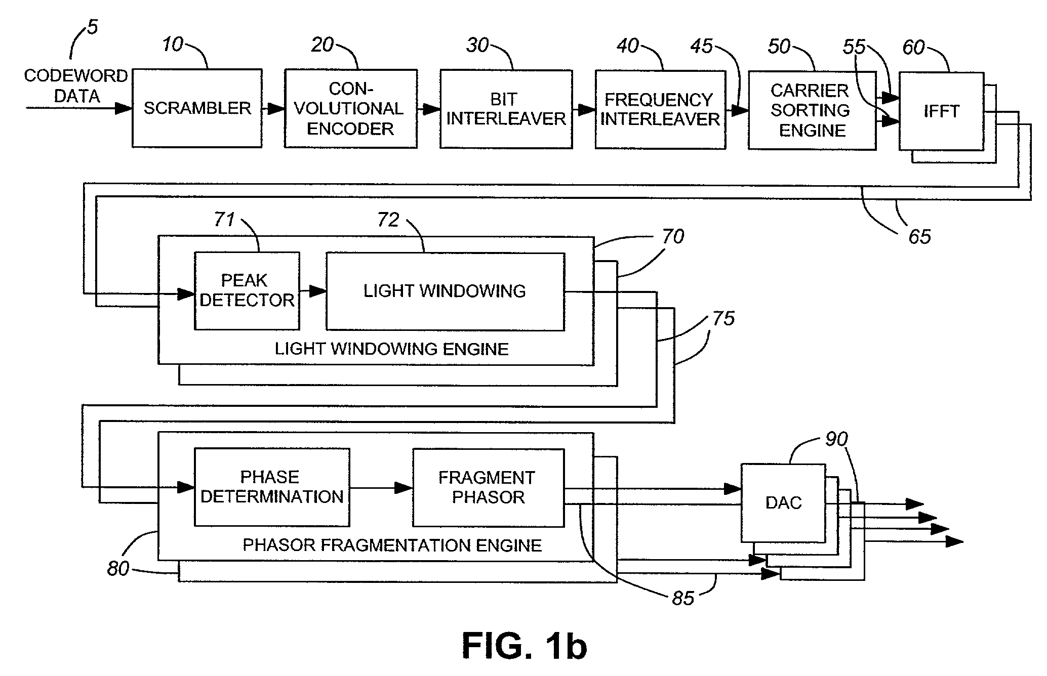 Computational circuits and methods for processing modulated signals having non-constant envelopes