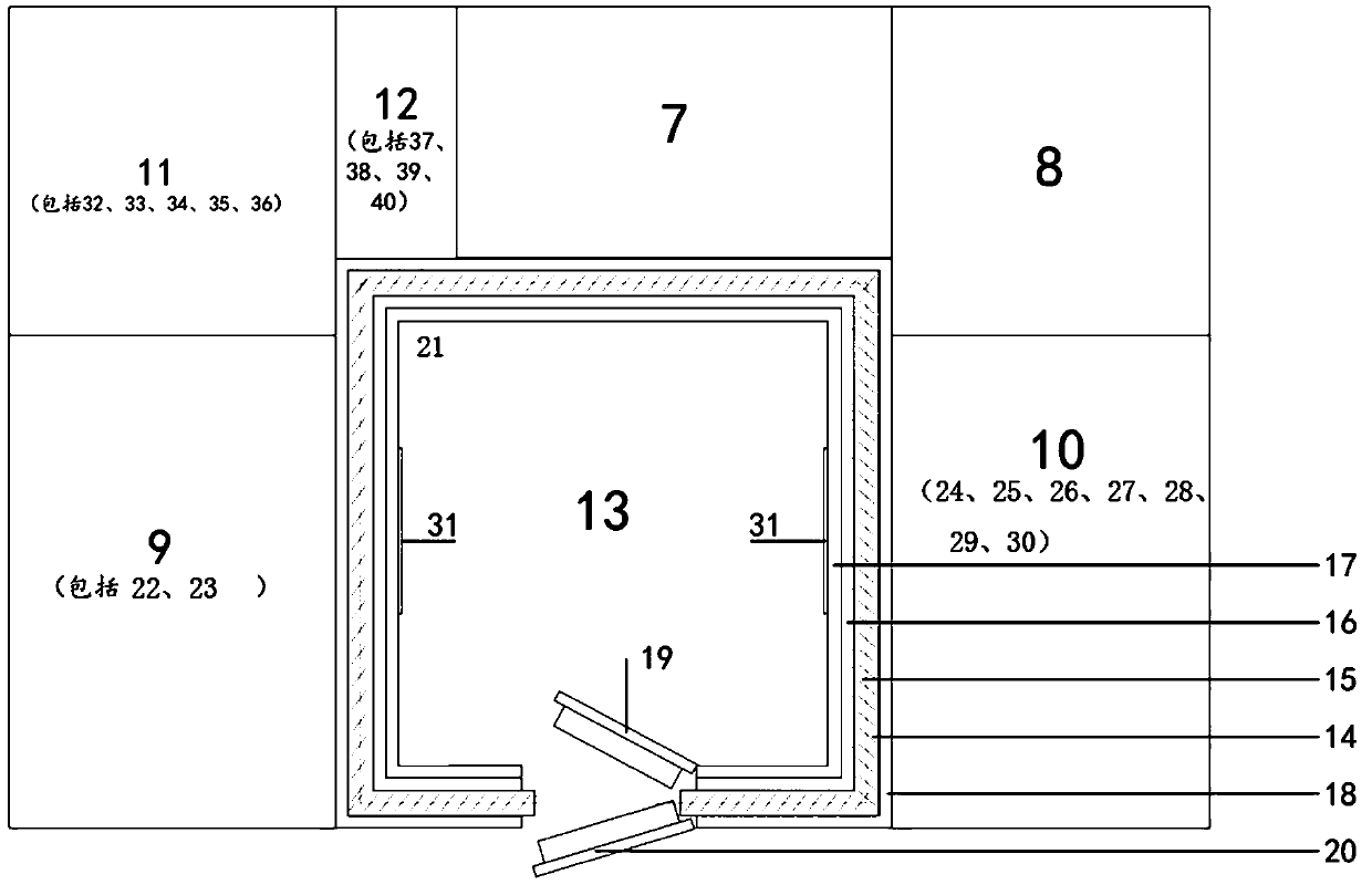 Intelligent control imitation ecological environment multifunctional recuperation cabin