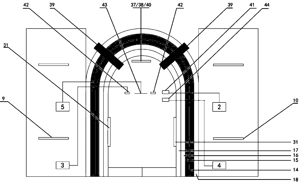 Intelligent control imitation ecological environment multifunctional recuperation cabin