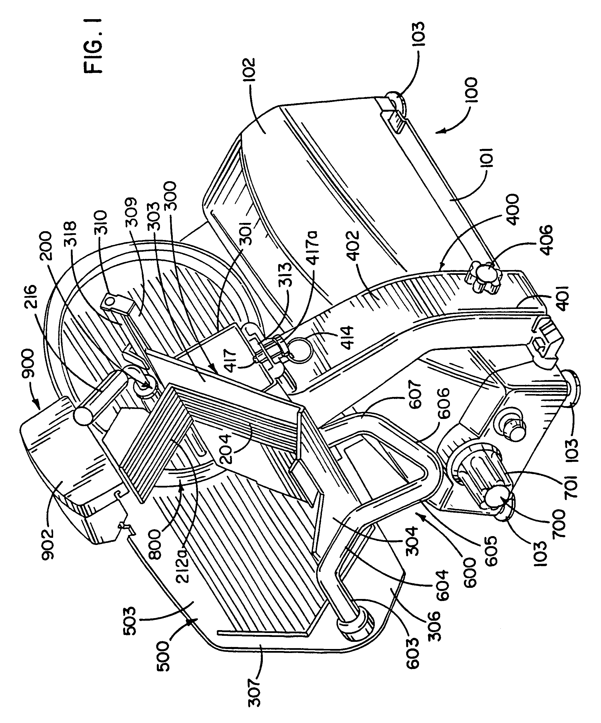 Slicing machine, and method of use and components thereof