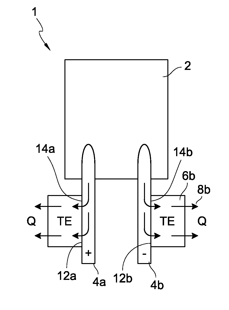 Thermoelectric-based thermal management of electrical devices