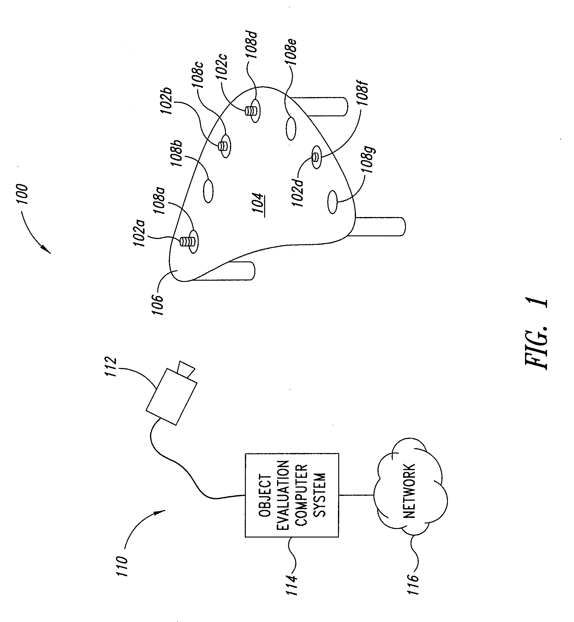 Apparatus, method and article for evaluating a stack of objects in an image