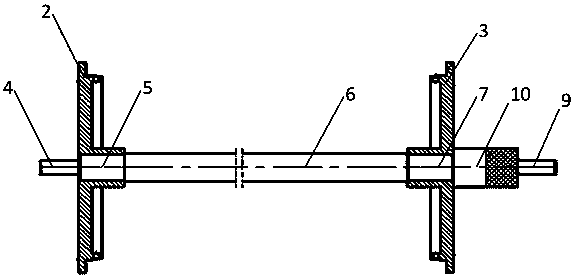 Standard Calibration Rotor for Dynamic Balancing Machine with Outer Cone