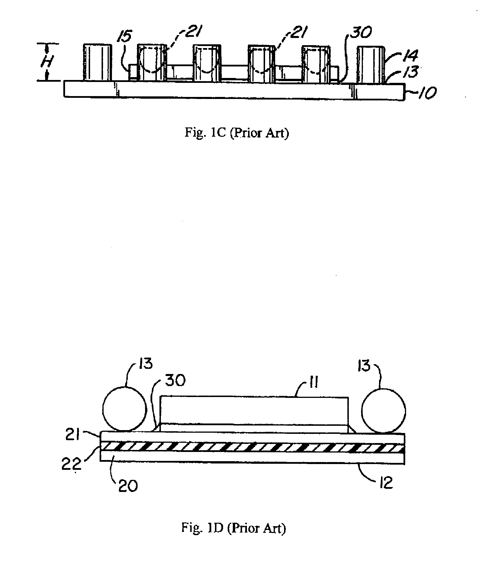 Packaging configurations for vertical electronic devices using conductive traces disposed on laminated board layers