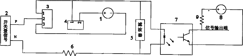 Universal multi-channel switching value converter