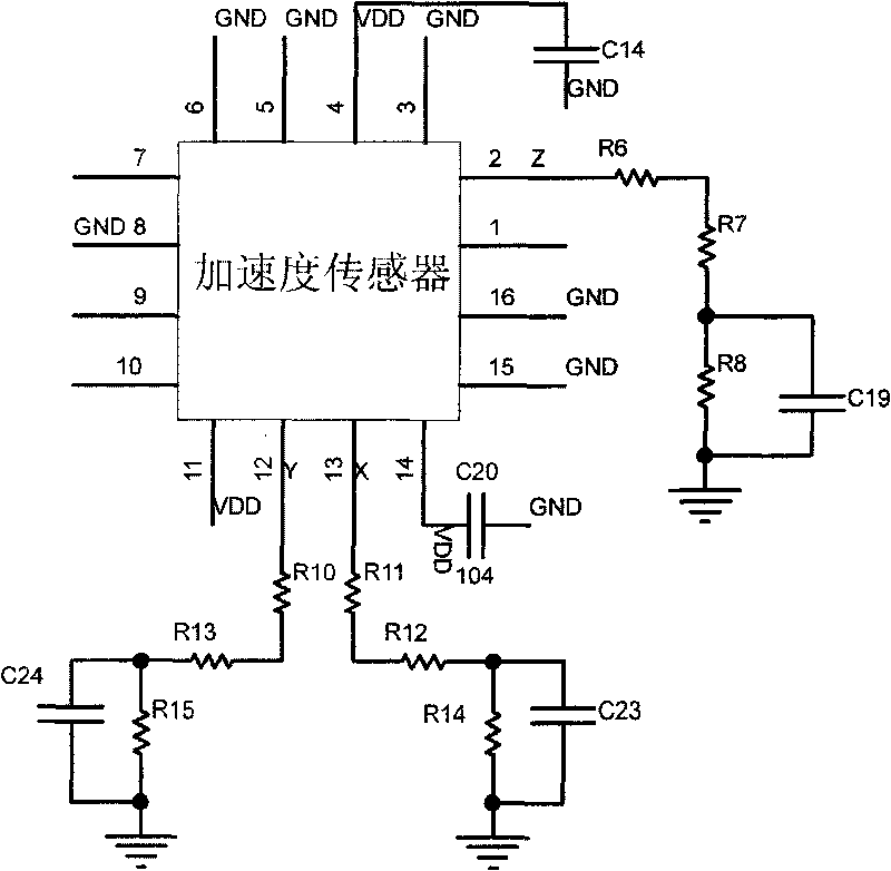 Gesture identification-based multifunctional wireless traffic police gesture identification system