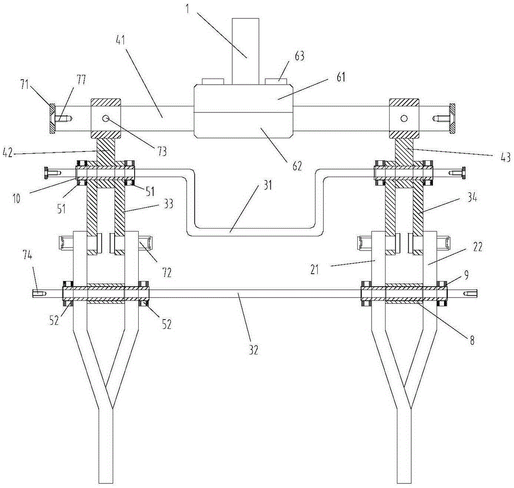 Lifting appliance for cylinder