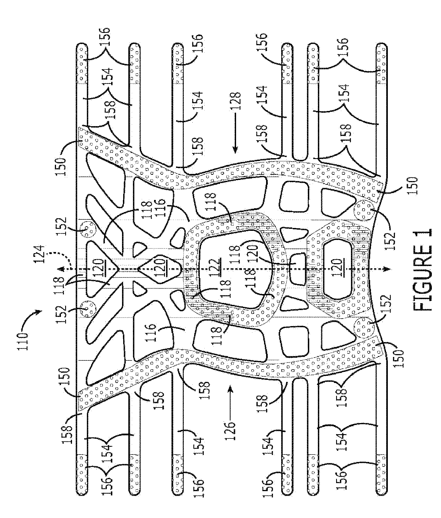 Support with framework fastened to garment