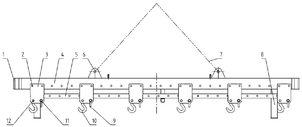 Automatic unhooking lifting tool