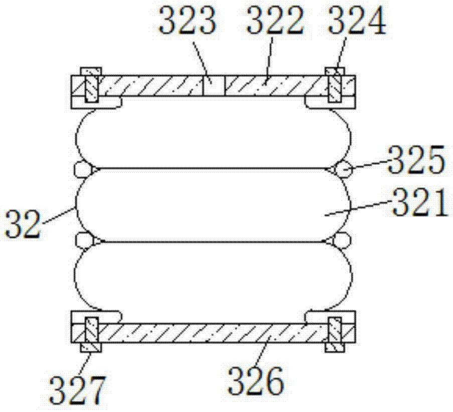 Anti-crash guardrail of skating rink