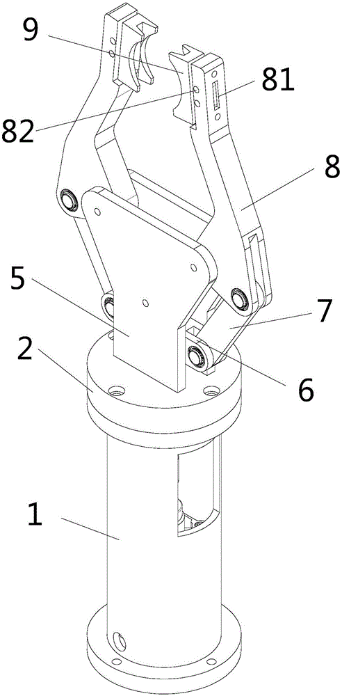 Flexible mechanical paw