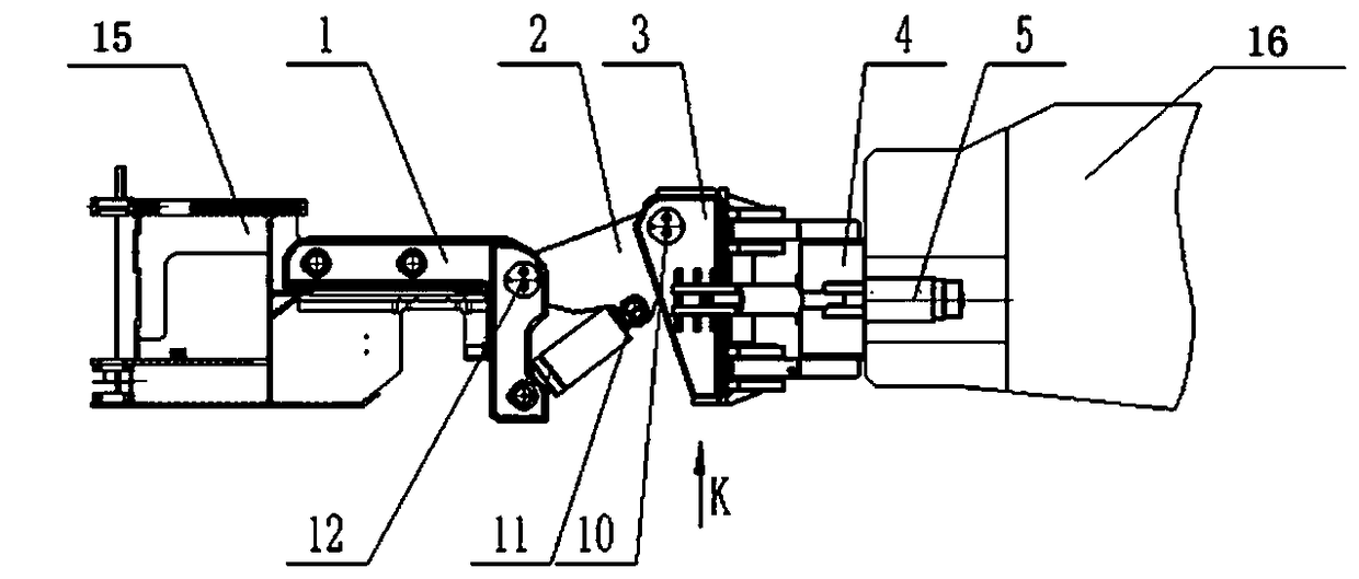 Multi-freedom degree self-adaption lifting obstacle crossing-type vehicle articulation mechanism