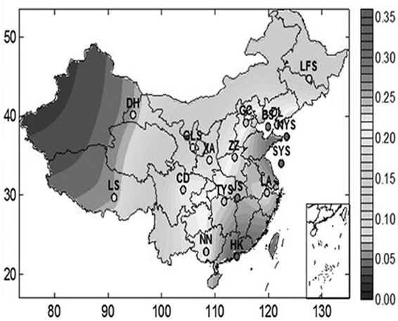 A Remote Sensing Estimation Method for Atmospheric Fine Particles