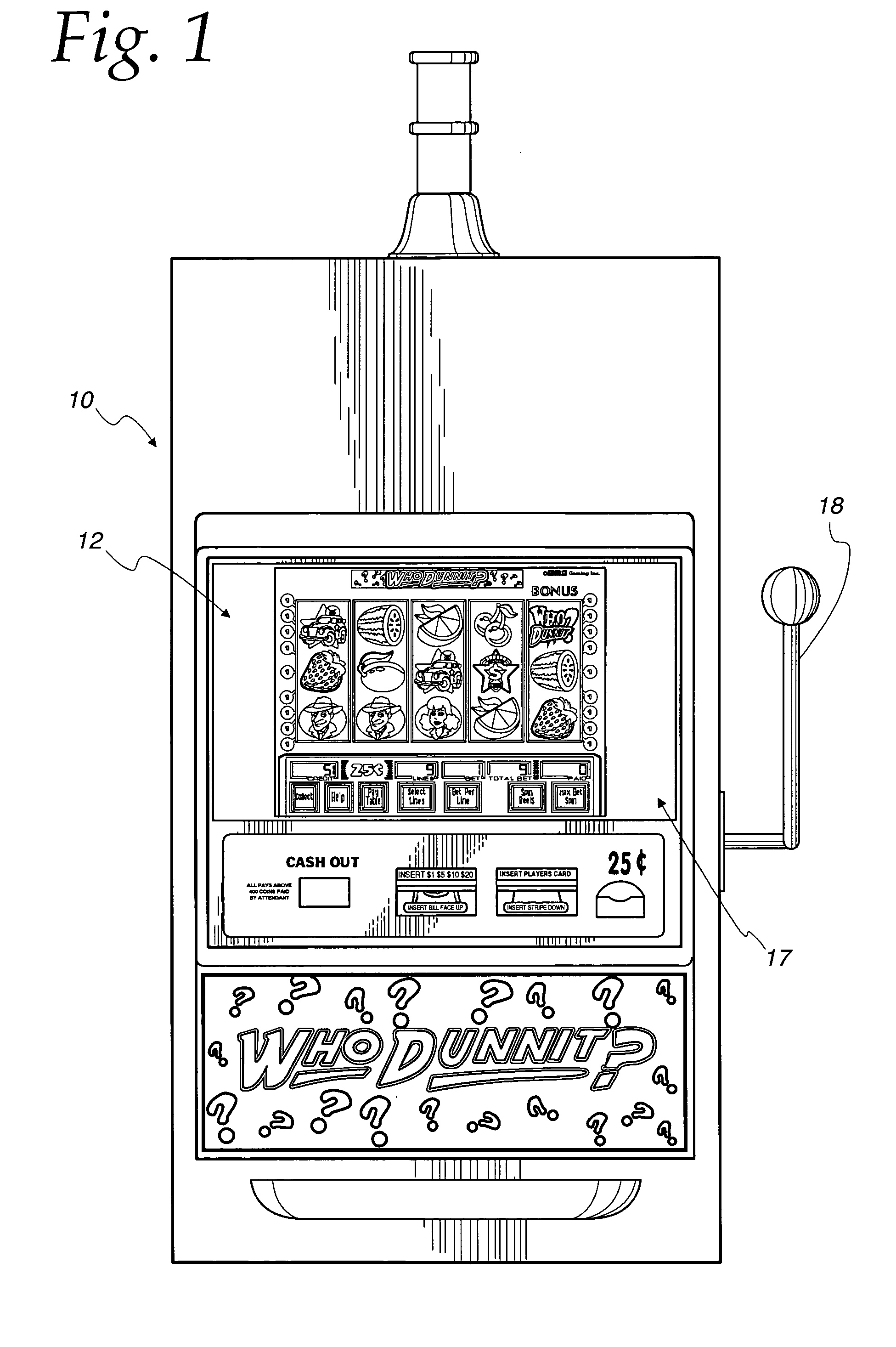 Gaming machine having multiple level progressive feature with player controlled outcome