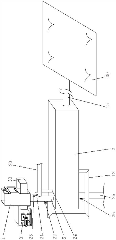 Buried efficient initial rainwater treatment device