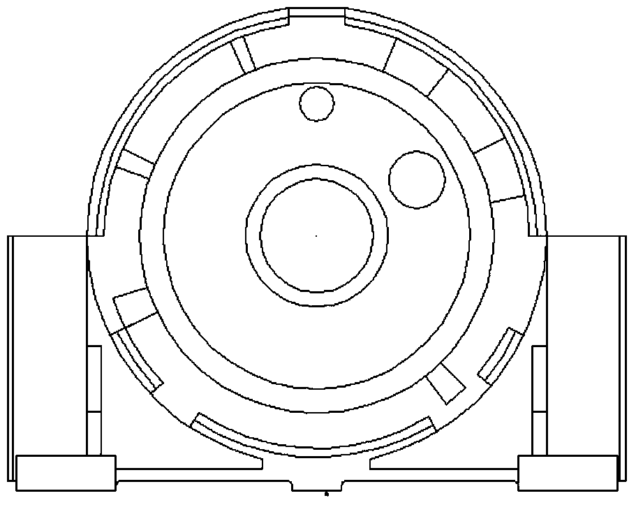 Lightweight structure method of planetary gear reduction gearbox