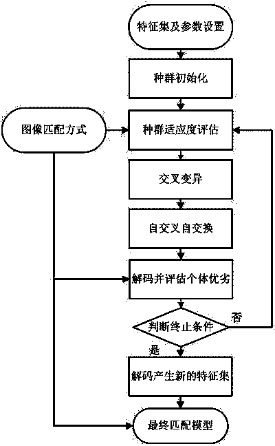 Graphic image recognition and matching method based on genetic programming algorithms of novel coding modes