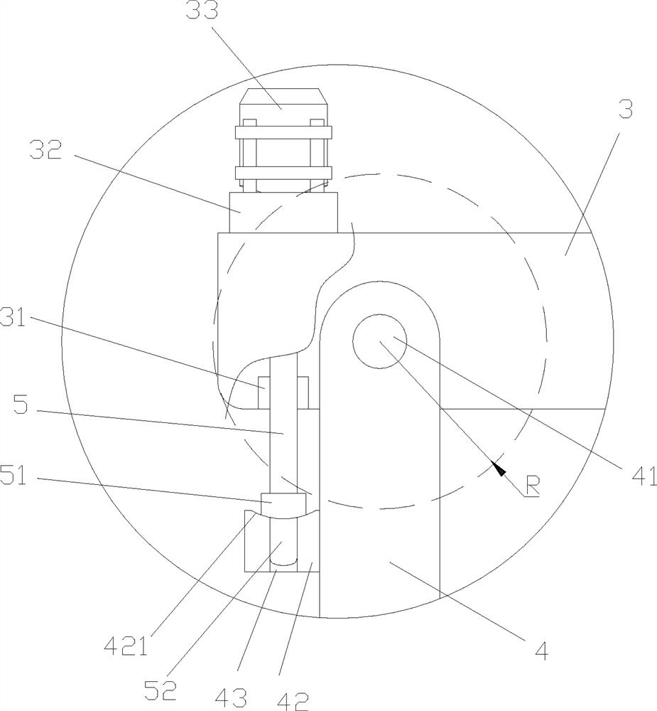 Intelligent container crane based on pressure sensor