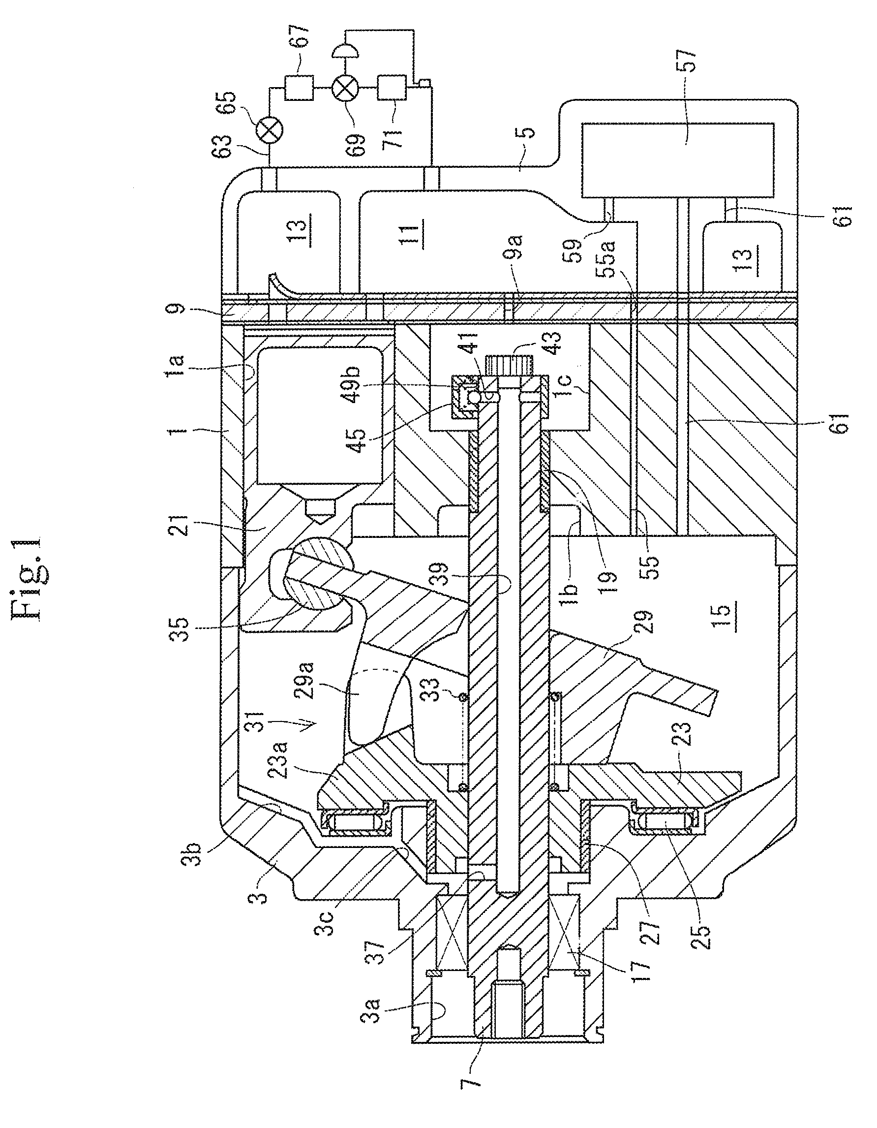 Swash plate compressor