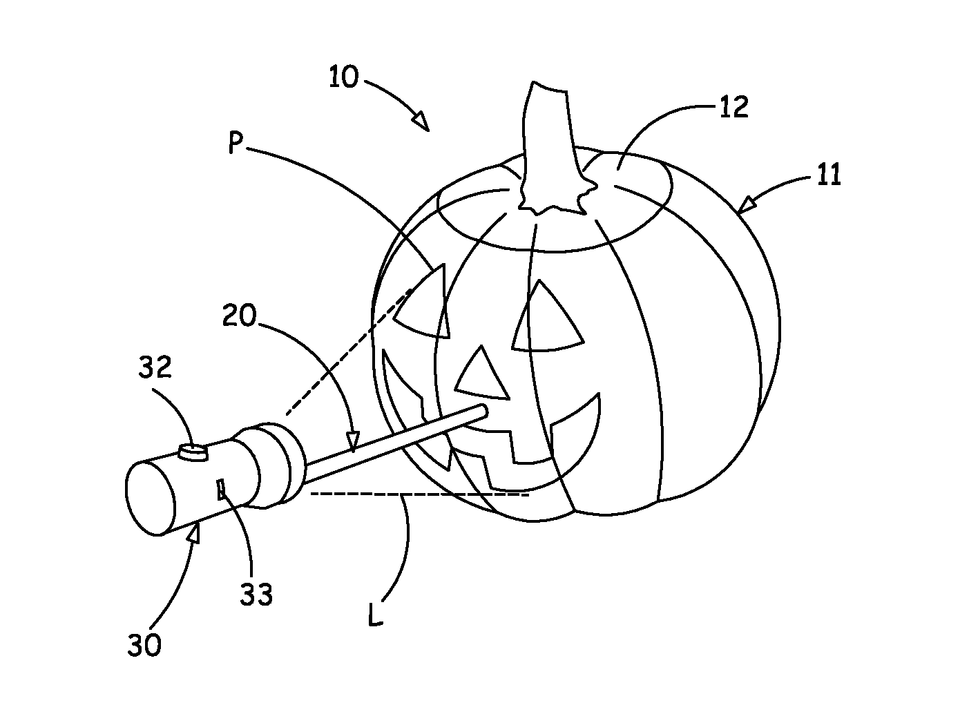 Device and Method for the Transfer of Patterns to an Object