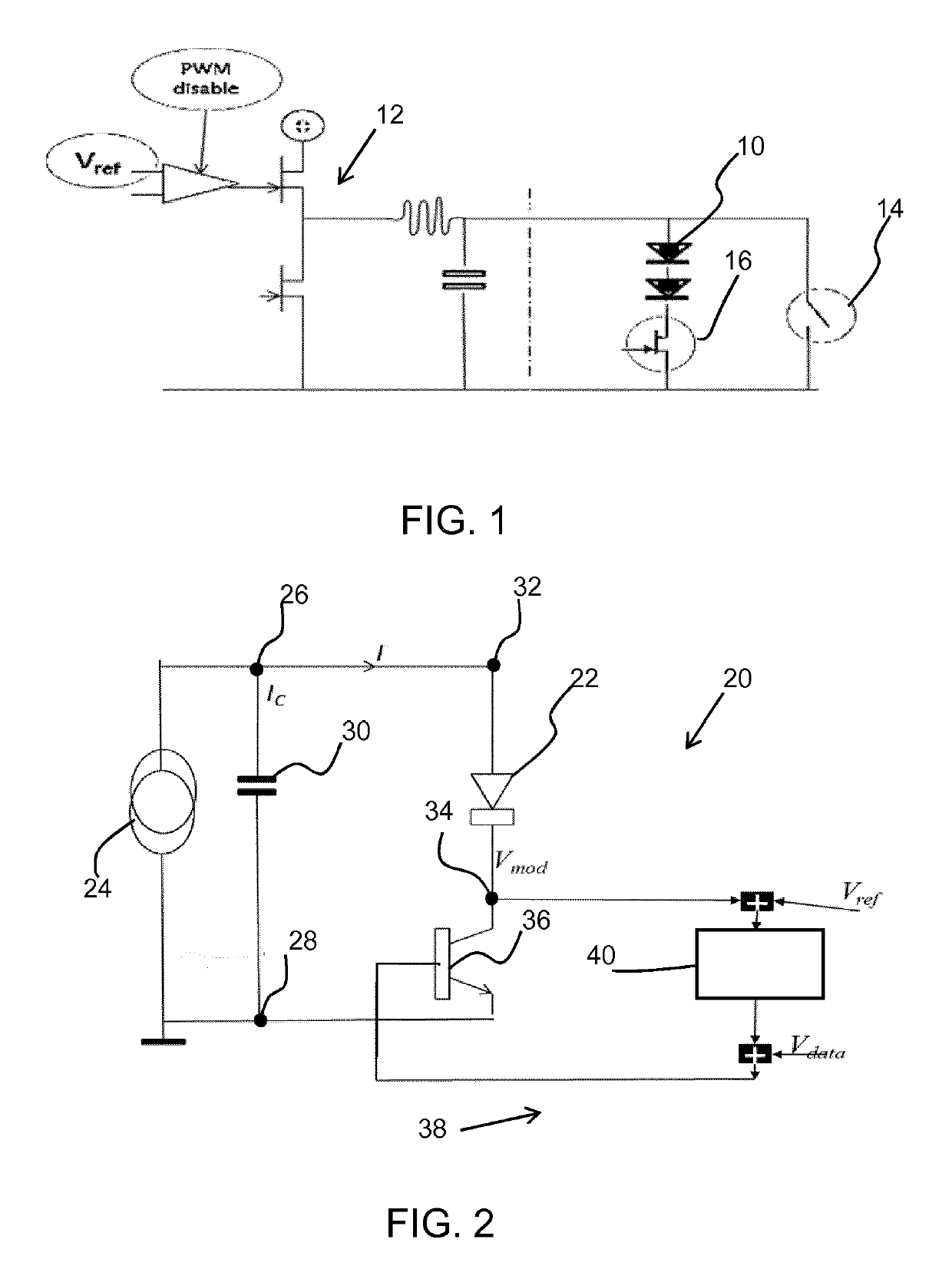 Current modulation circuit, a driving circuit, and a method for driving a lighting load with current modulation