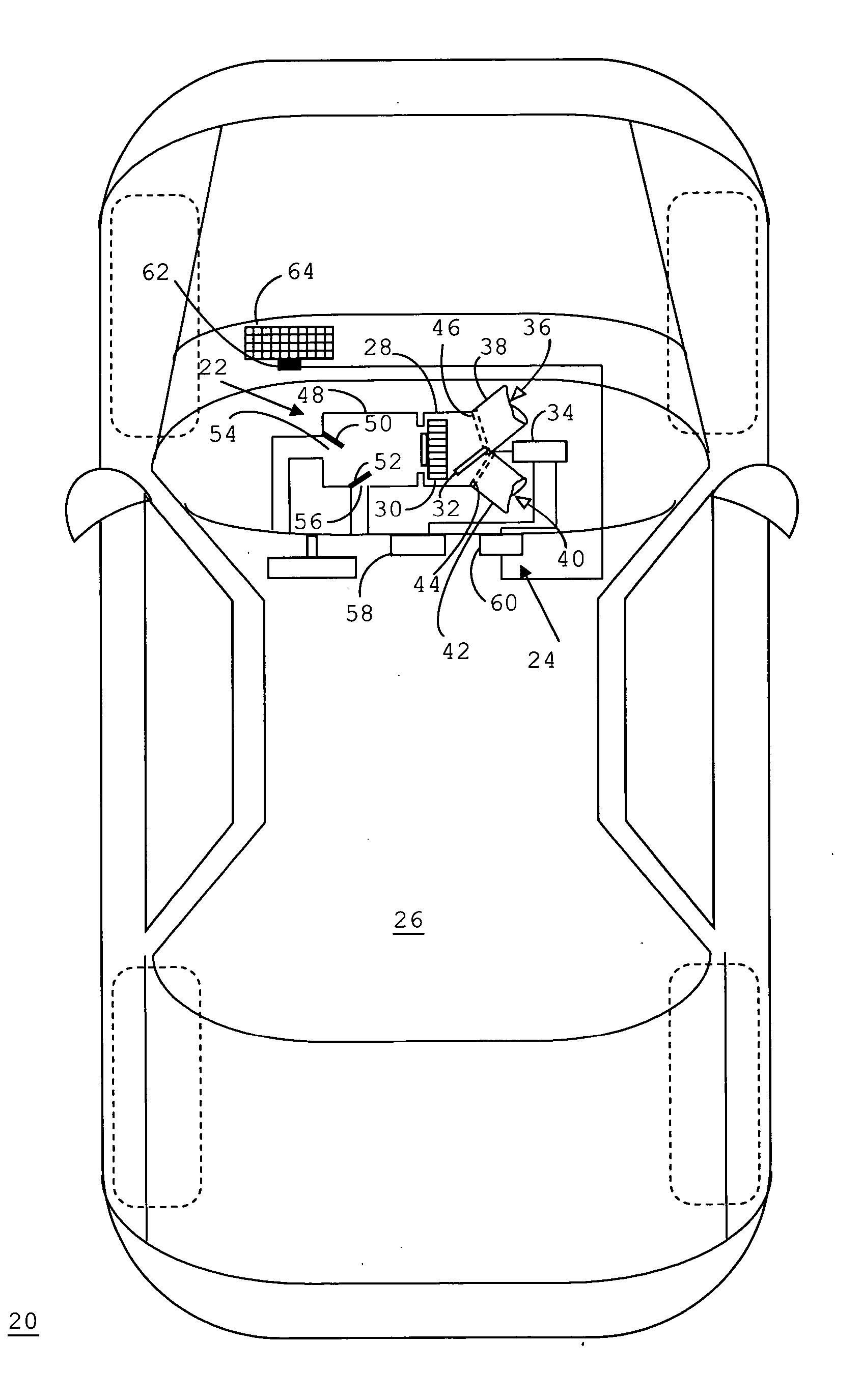 System and method for controlling a ventilation unit of a vehicle