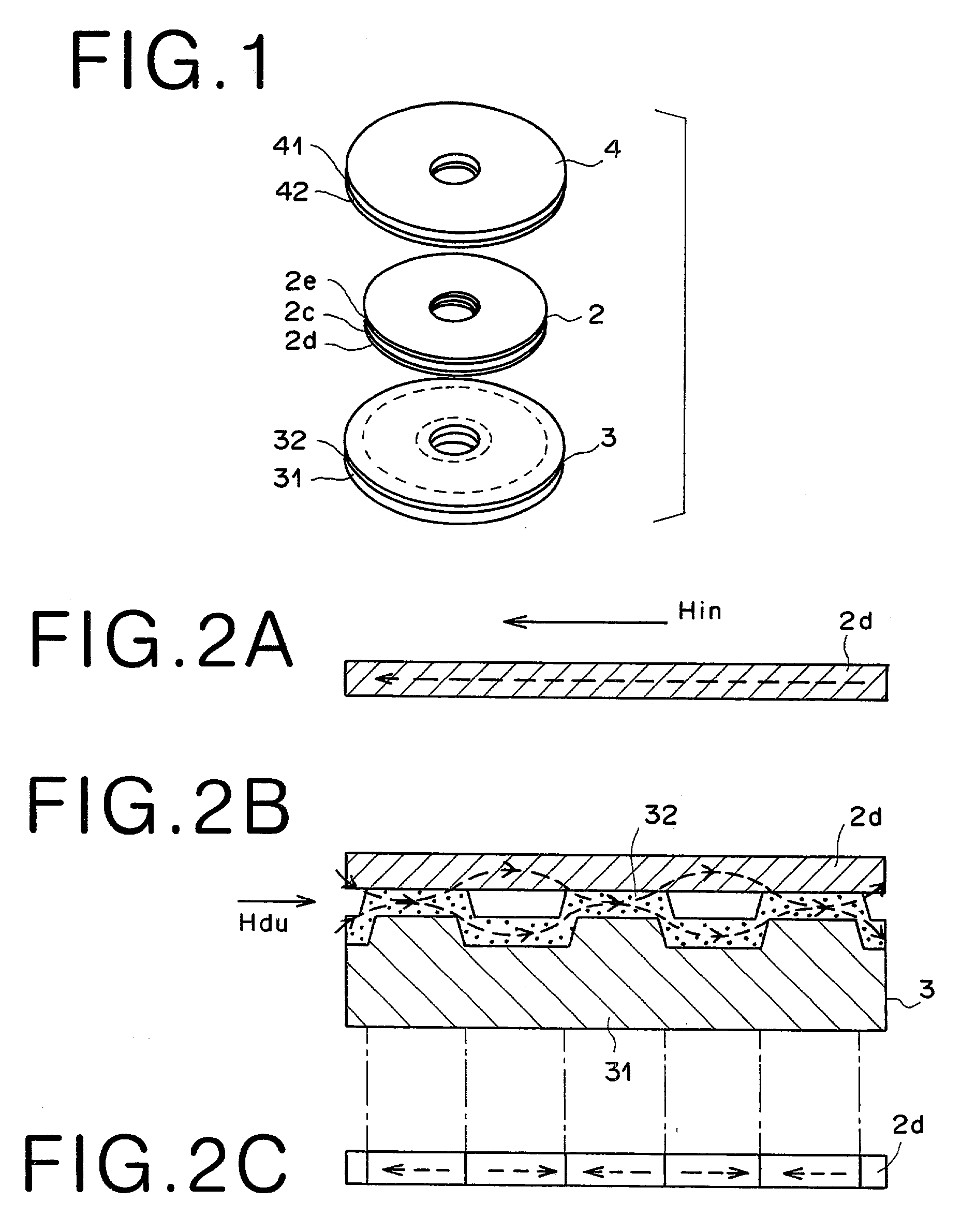 Magnetic transfer master medium