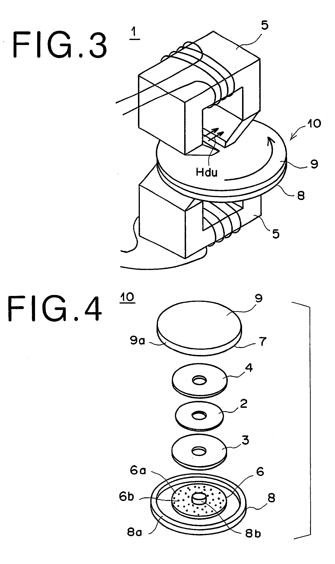 Magnetic transfer master medium