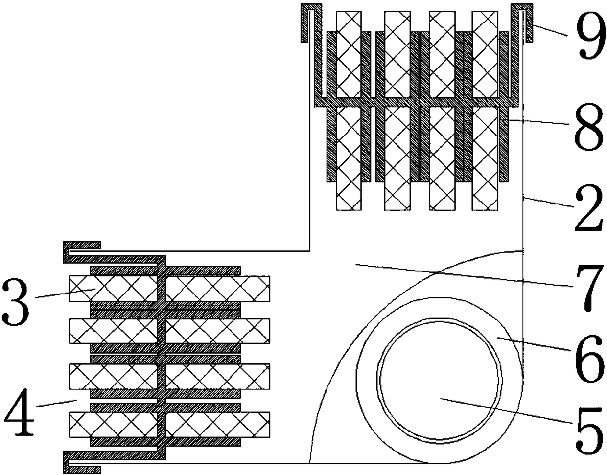 Silencing window with reelable curtain