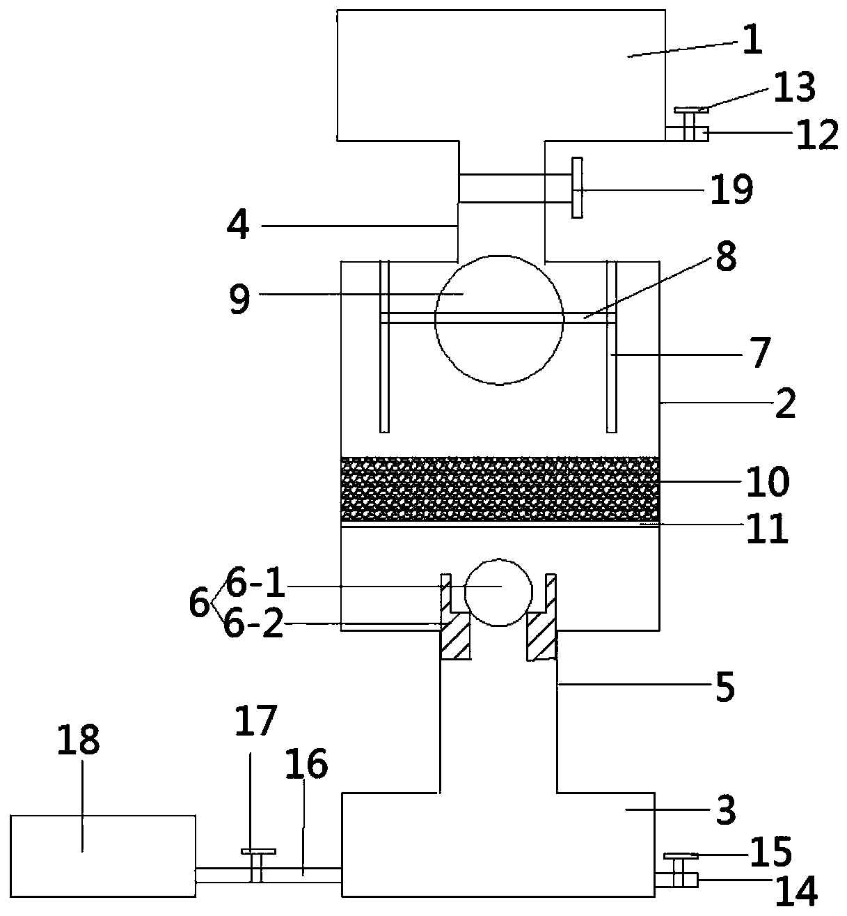 Rainwater collection device for rainwater detection