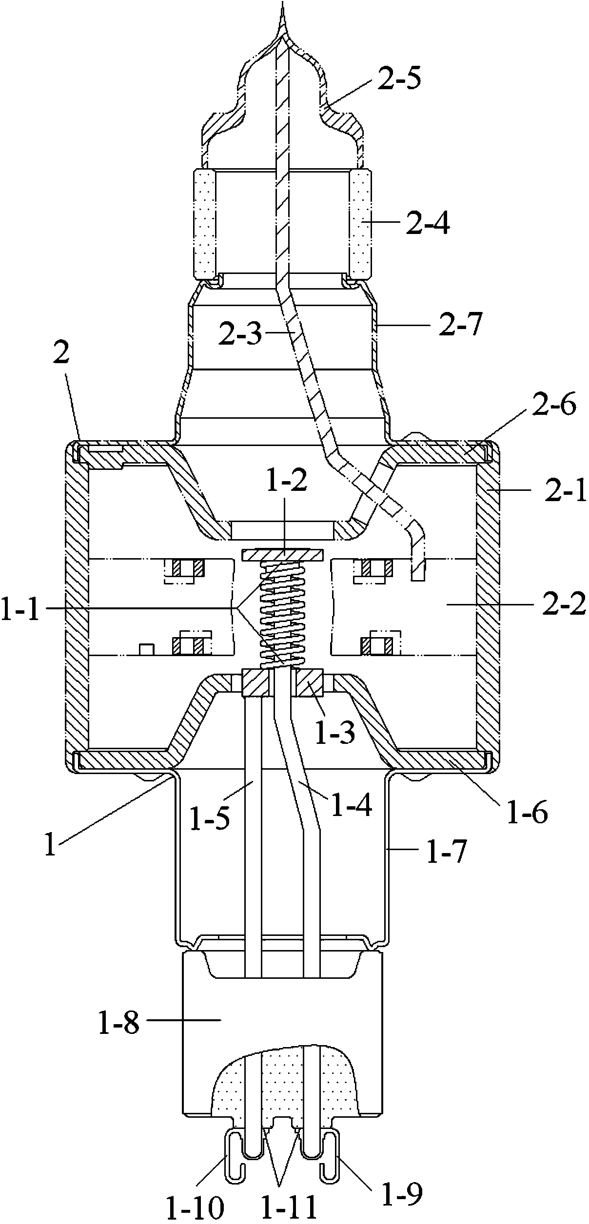 Magnetron tube core for microwave heating