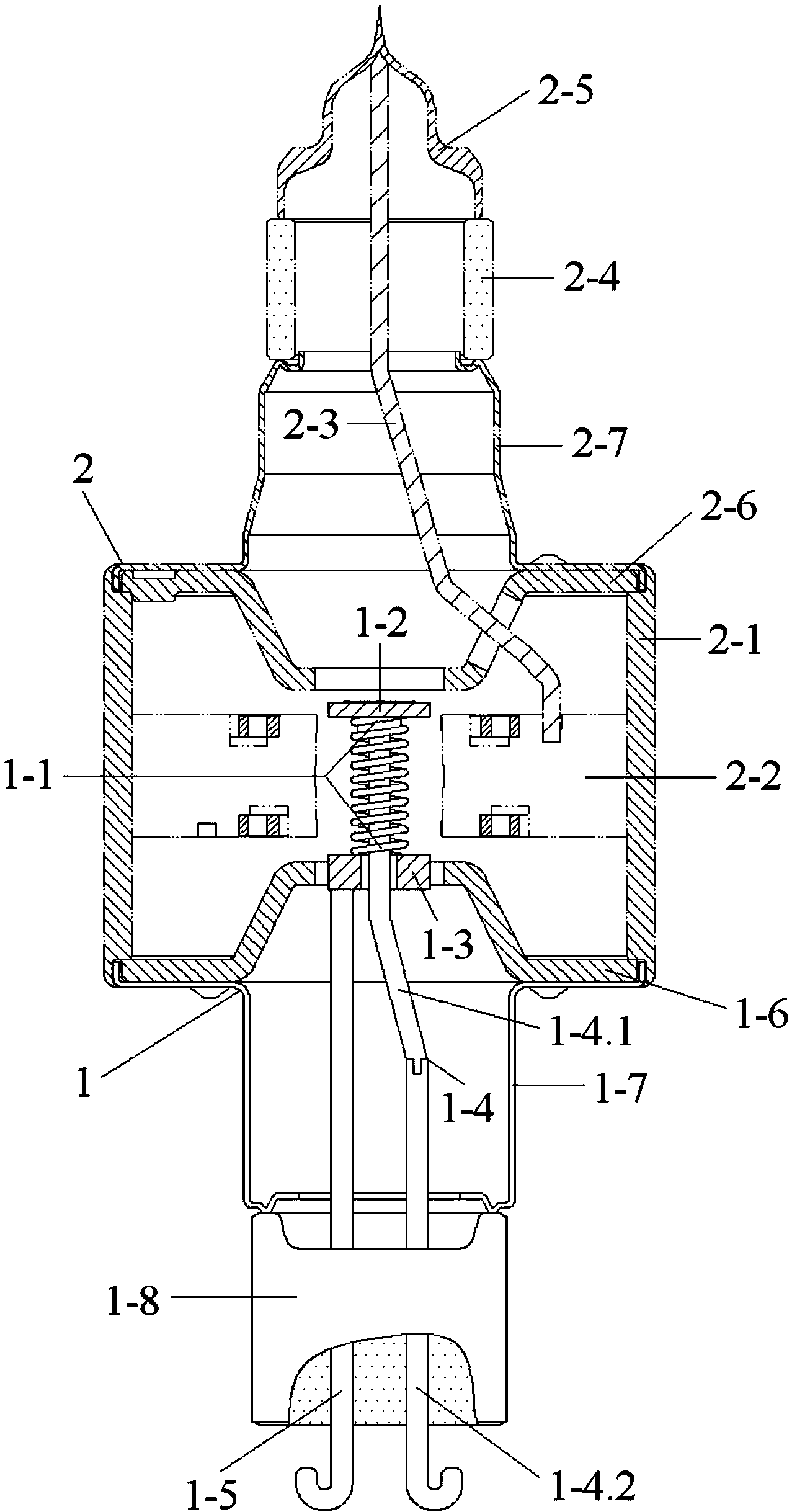 Magnetron tube core for microwave heating