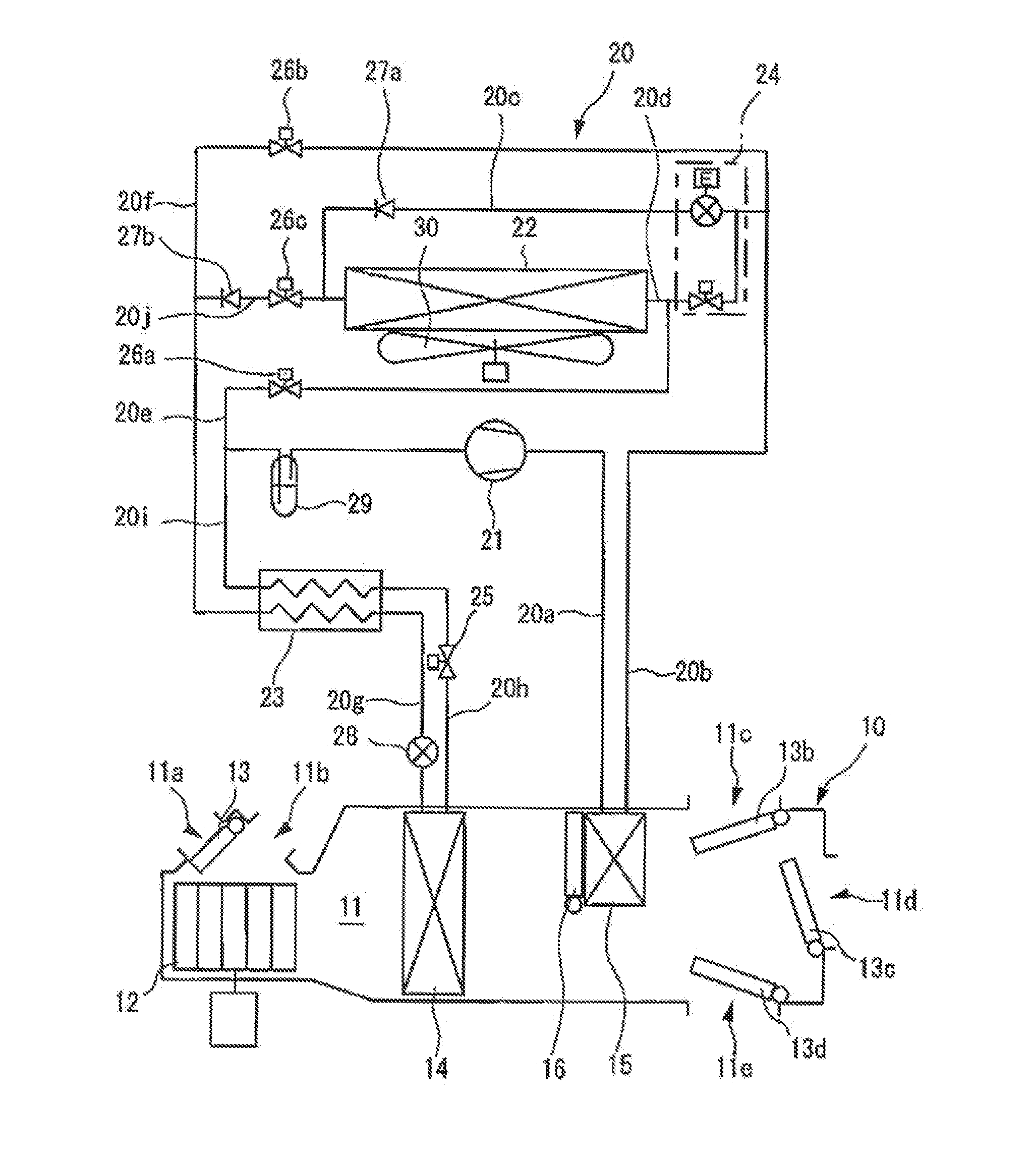 Vehicle Air Conditioning Apparatus