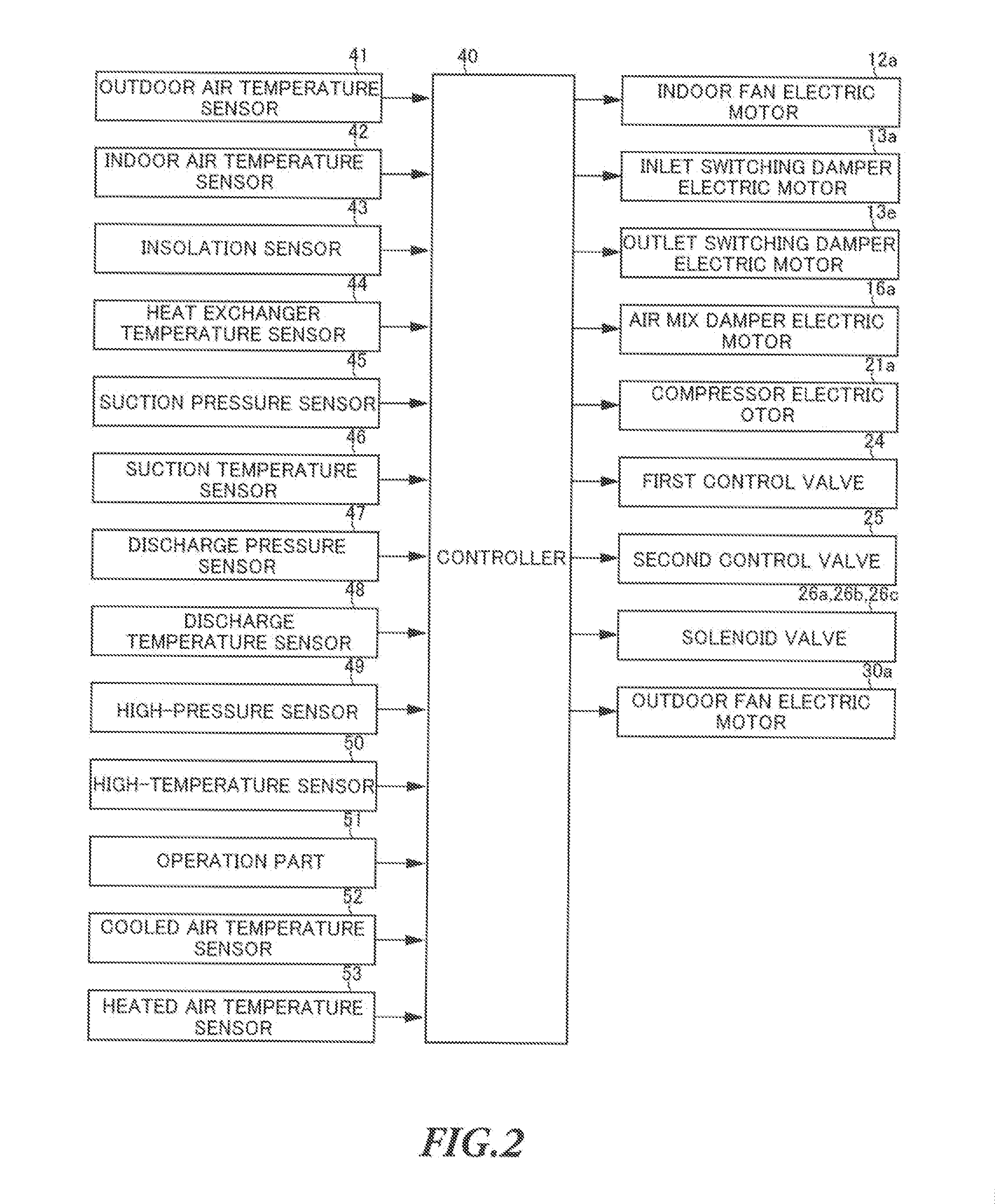 Vehicle Air Conditioning Apparatus