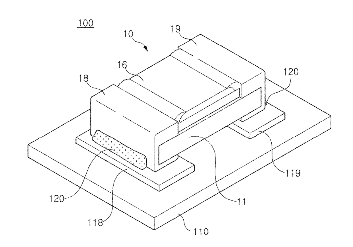 Chip resistor element