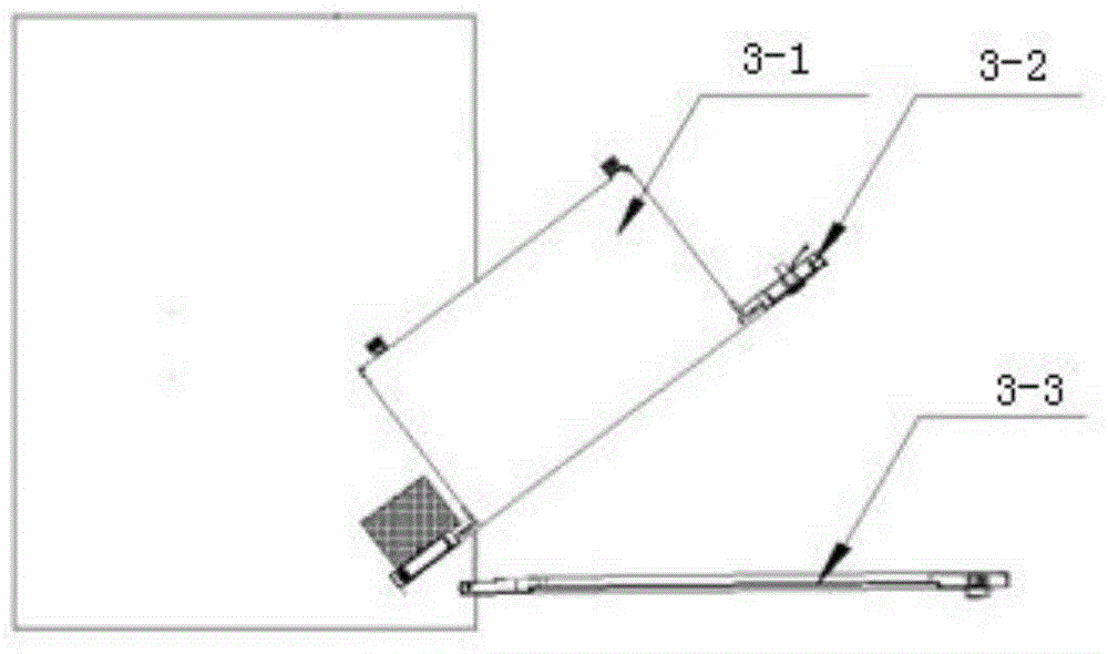 Secondary equipment for front-board installation, front-board wiring, and front-board operation