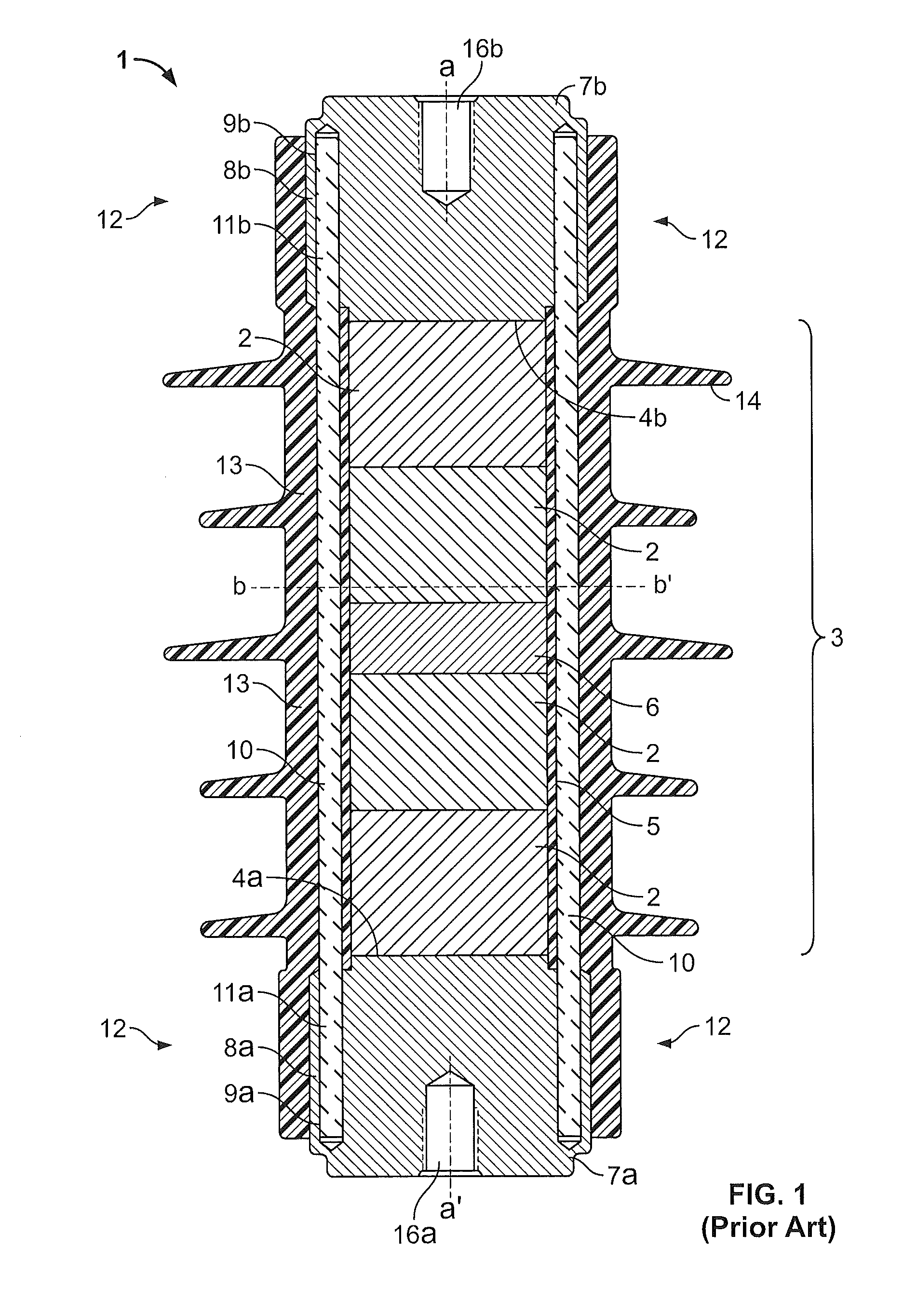 High amperage surge arresters