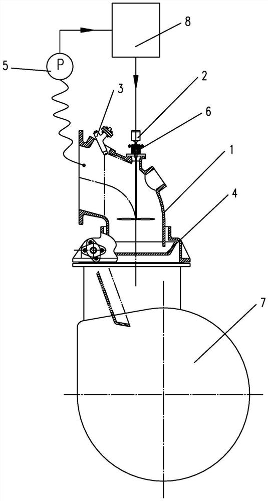 Coke oven carbonization chamber pressure stabilizing system and method