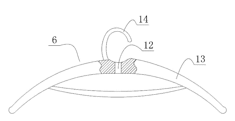 Clothes hanger with blowing function