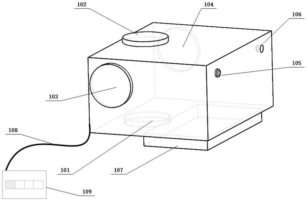 High-precision positioning and mounting device for common-plate flange air pipe