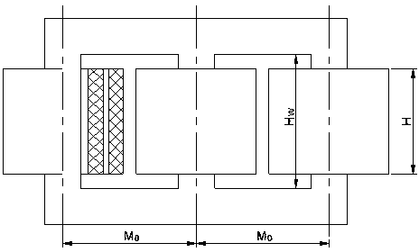 Two-stage planning algorithm of electromagnetics scheme for double-winding continuous coil power transformers