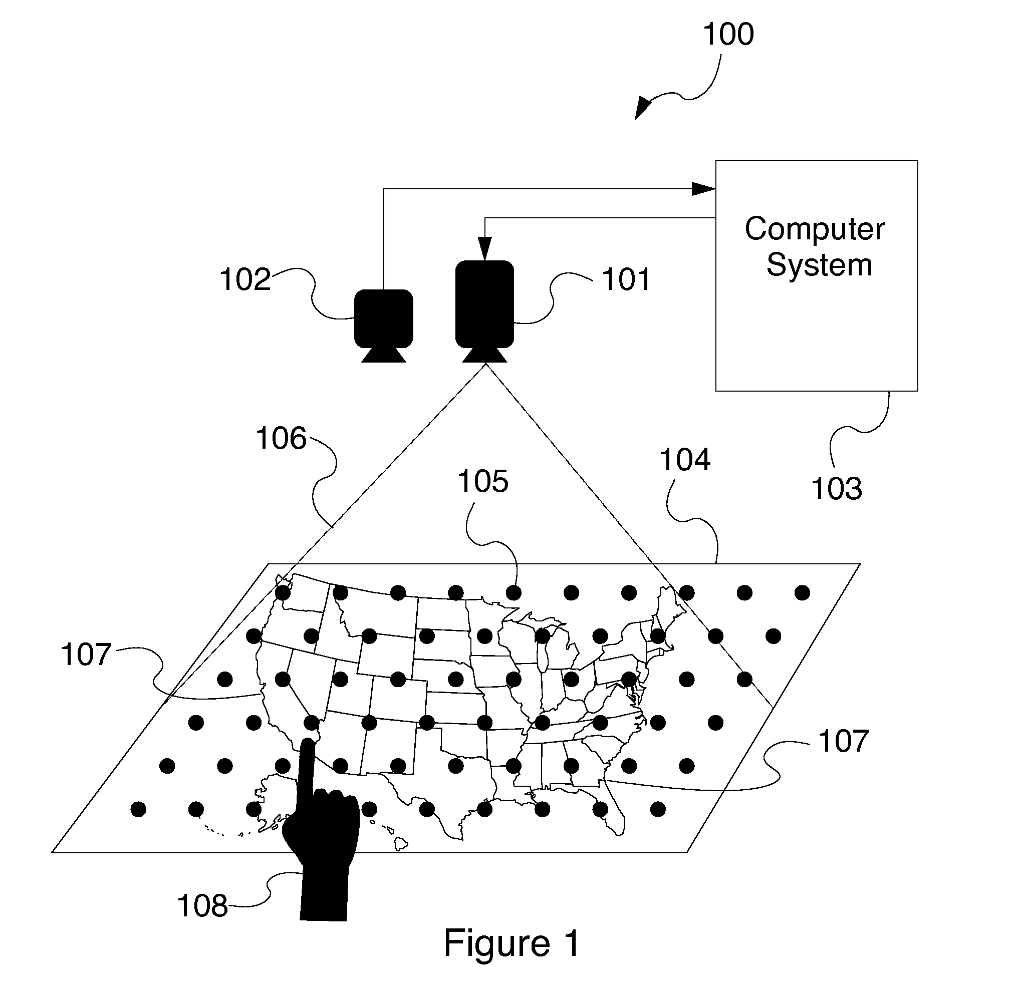 Systems and methods for enabling gesture control based on detection of occlusion patterns