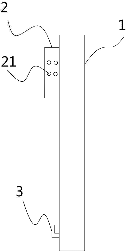 Bracket device for traction planting, and branch traction system