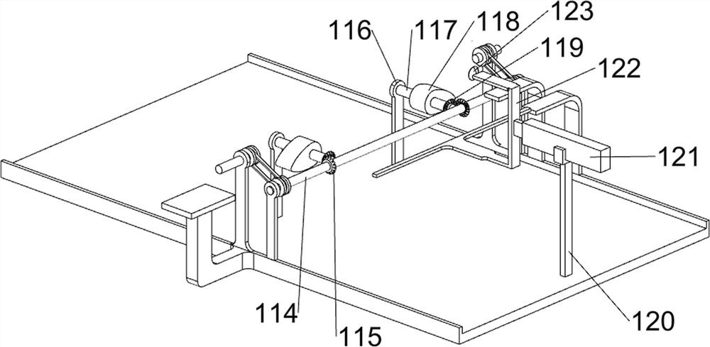 A device for printing colored dents on cardboard