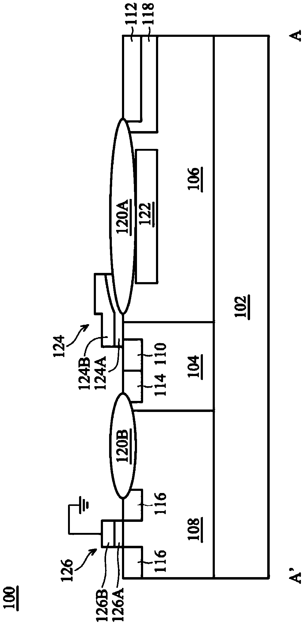 Laterally diffused metal oxide semiconductor field effect transistor